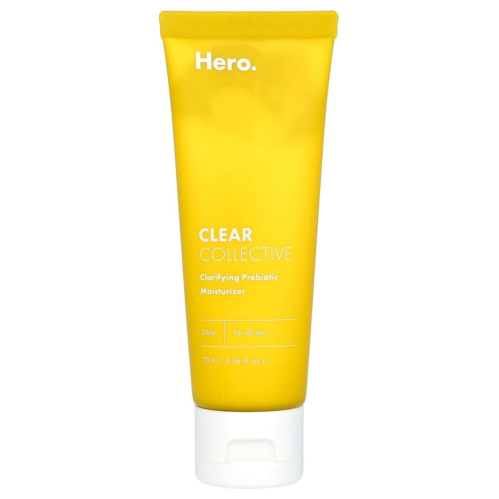 Hero Cosmetics, Clear Collective, Clarifying Prebiotic Moisturizer, 2.36 fl oz (70 ml)