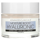 Advanced Clinicals, Moisture Boost Hyaluronic, Extra Dry Skin Gel Cream , 2 fl. oz. (59 ml)