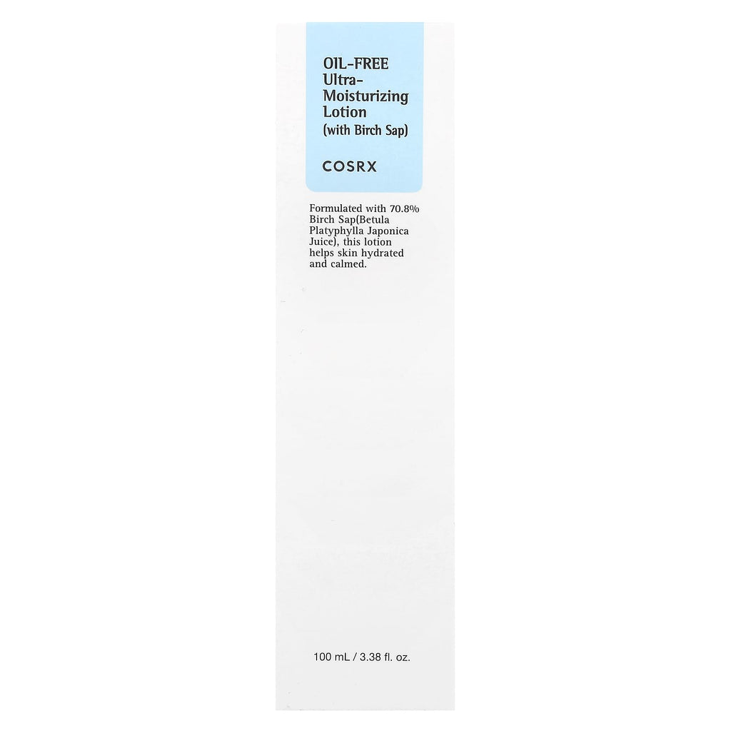 CosRx, Oil-Free Ultra-Moisturizing Lotion with Birch Sap, 3.38 fl oz (100 ml)