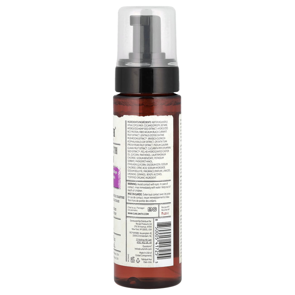 Curlsmith, Bouncy Strength Volume Foam, 7.5 fl oz (222 ml)
