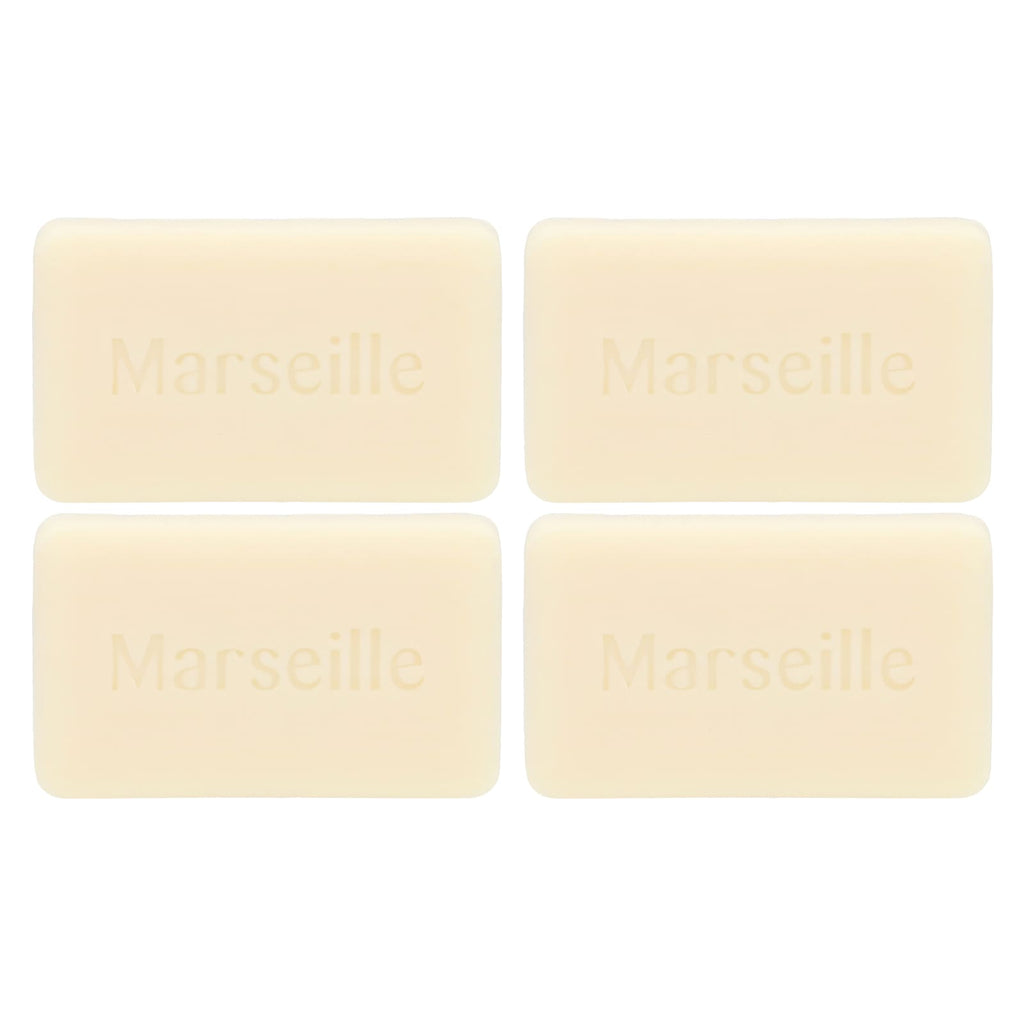 A La Maison de Provence, Hand & Body Bar Soap, Hypoallergenic Unscented, 4 Bars, 3.5 oz (100 g) Each