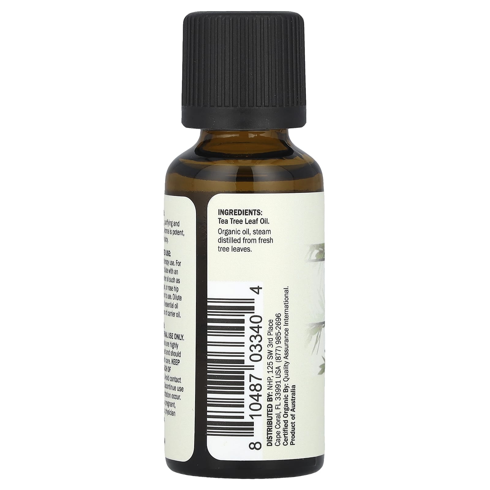 Dr. Mercola, Organic Essential Oil, Tea Tree, 1 fl oz (30 ml)