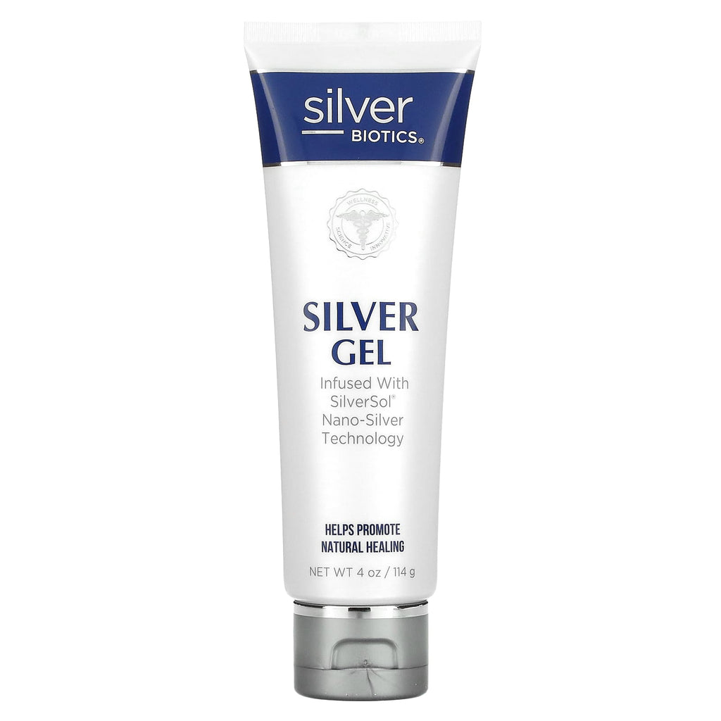 American Biotech Labs, Silver Biotics, Silver Gel, 4 oz (114 g)