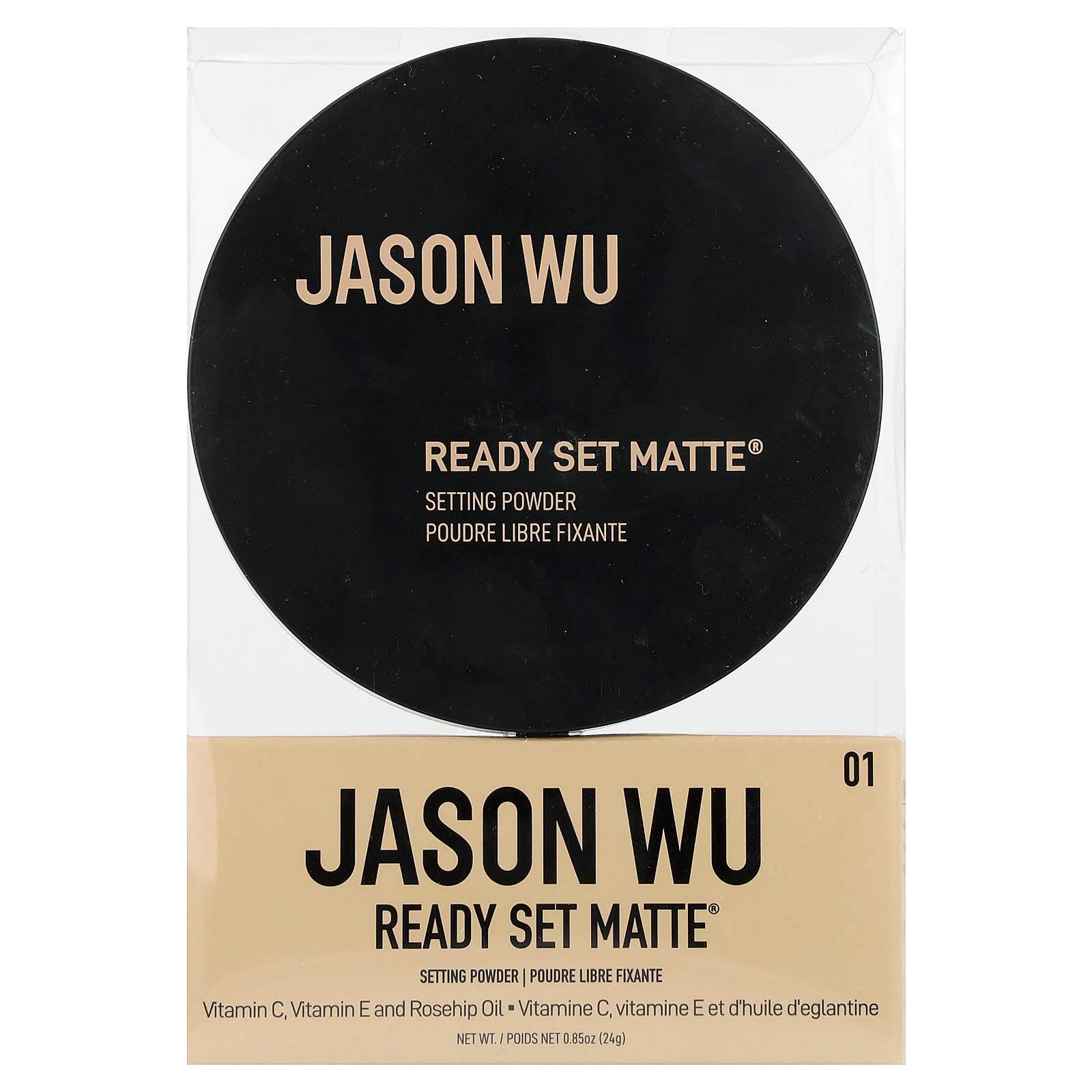 Jason Wu, Ready Set Matte®, Setting Powder, 01 Translucent Banana, 0.85 oz (24 g)