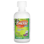 Zyrtec, Children's Allergy, Relief Syrup, 2+ Years, Grape, 5 mg, 4 fl oz (118 ml)