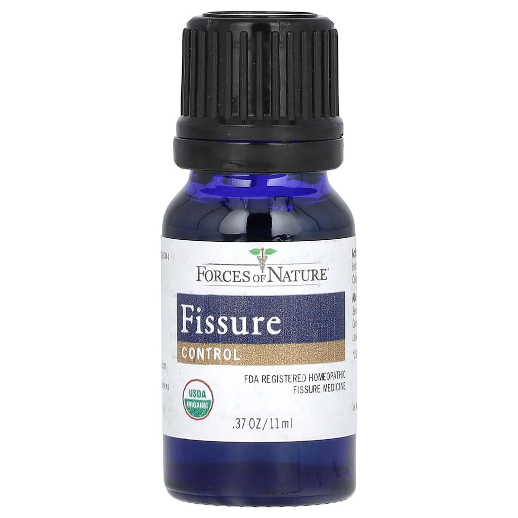 Forces of Nature, Fissure, Organic Plant Medicine , 0.37 oz (11 ml)