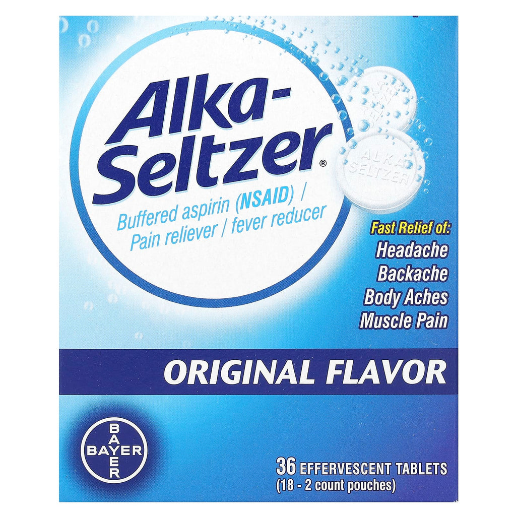 Alka-Seltzer, Original , 36 Effervescent Tablets