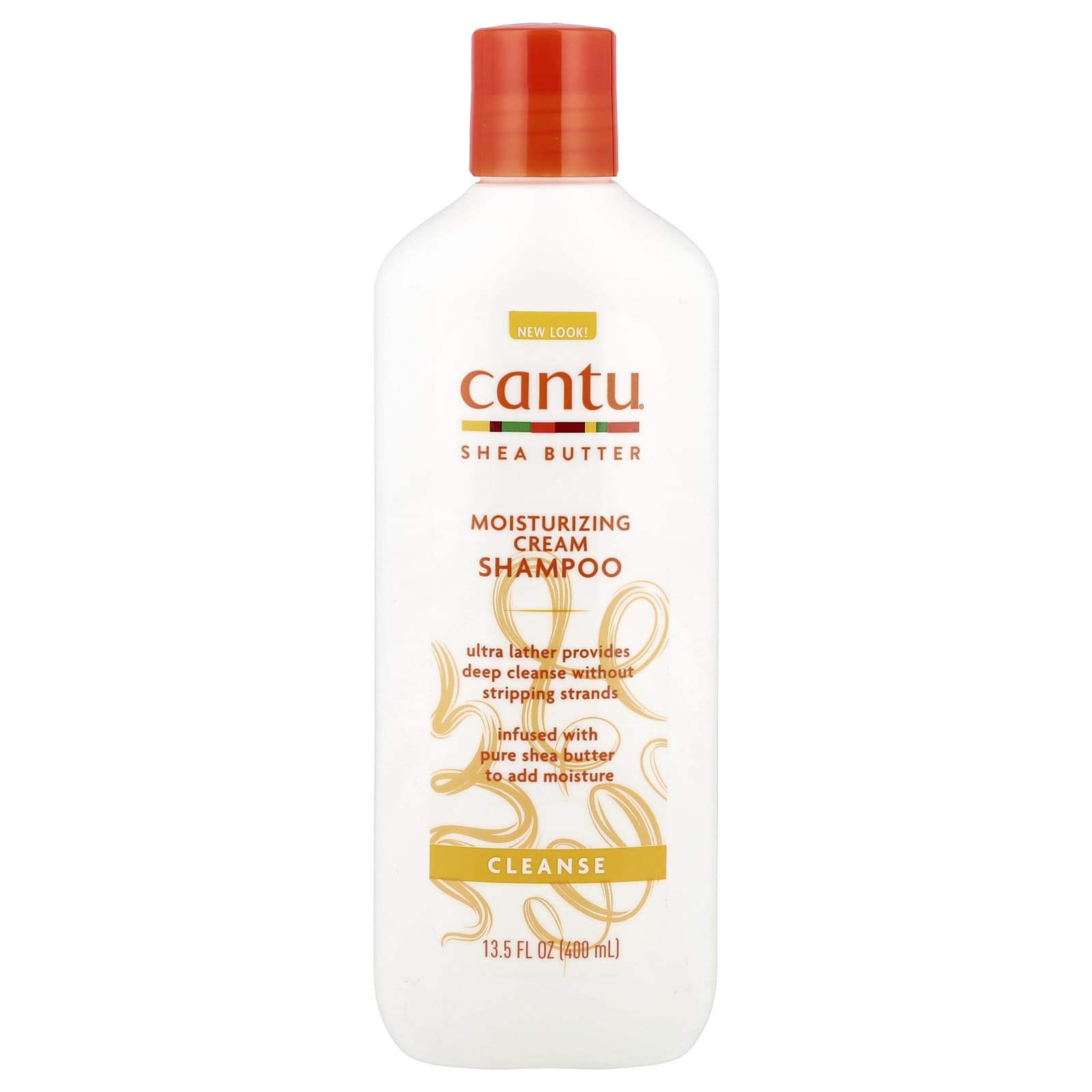 Cantu, Shea Butter, Moisturizing Cream Shampoo, 13.5 fl oz (400 ml)