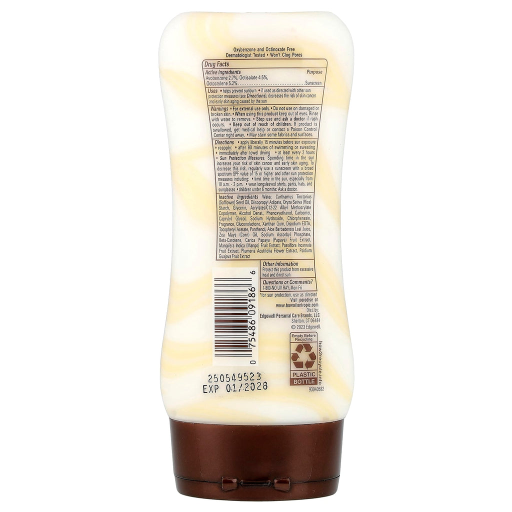 Hawaiian Tropic, Weightless Hydration, Non-Greasy Sunscreen, SPF 50, 6 fl oz (177 ml)