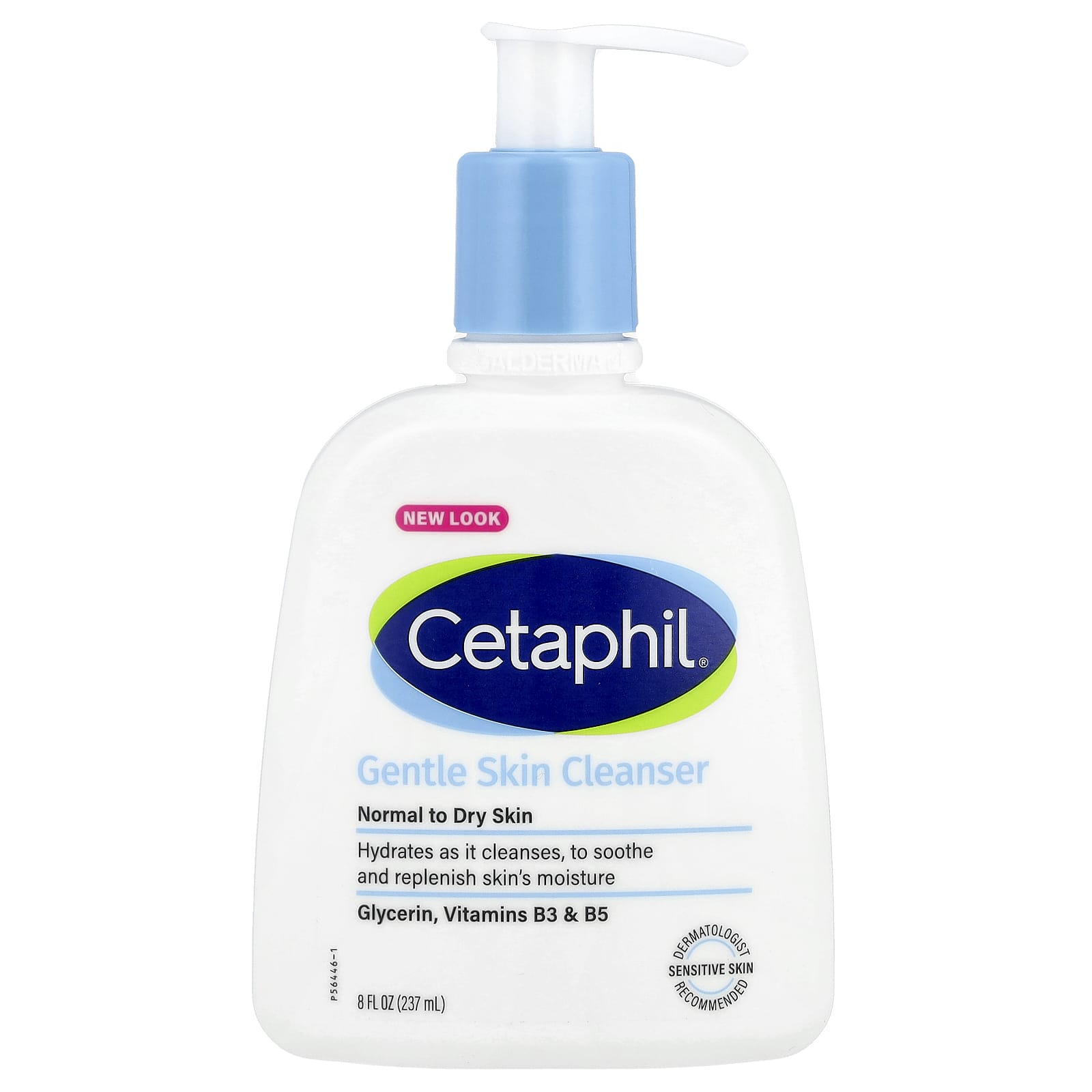 Cetaphil, Gentle Skin Cleanser, Normal to Dry Skin, Fragrance Free, 8 fl oz (237 ml)