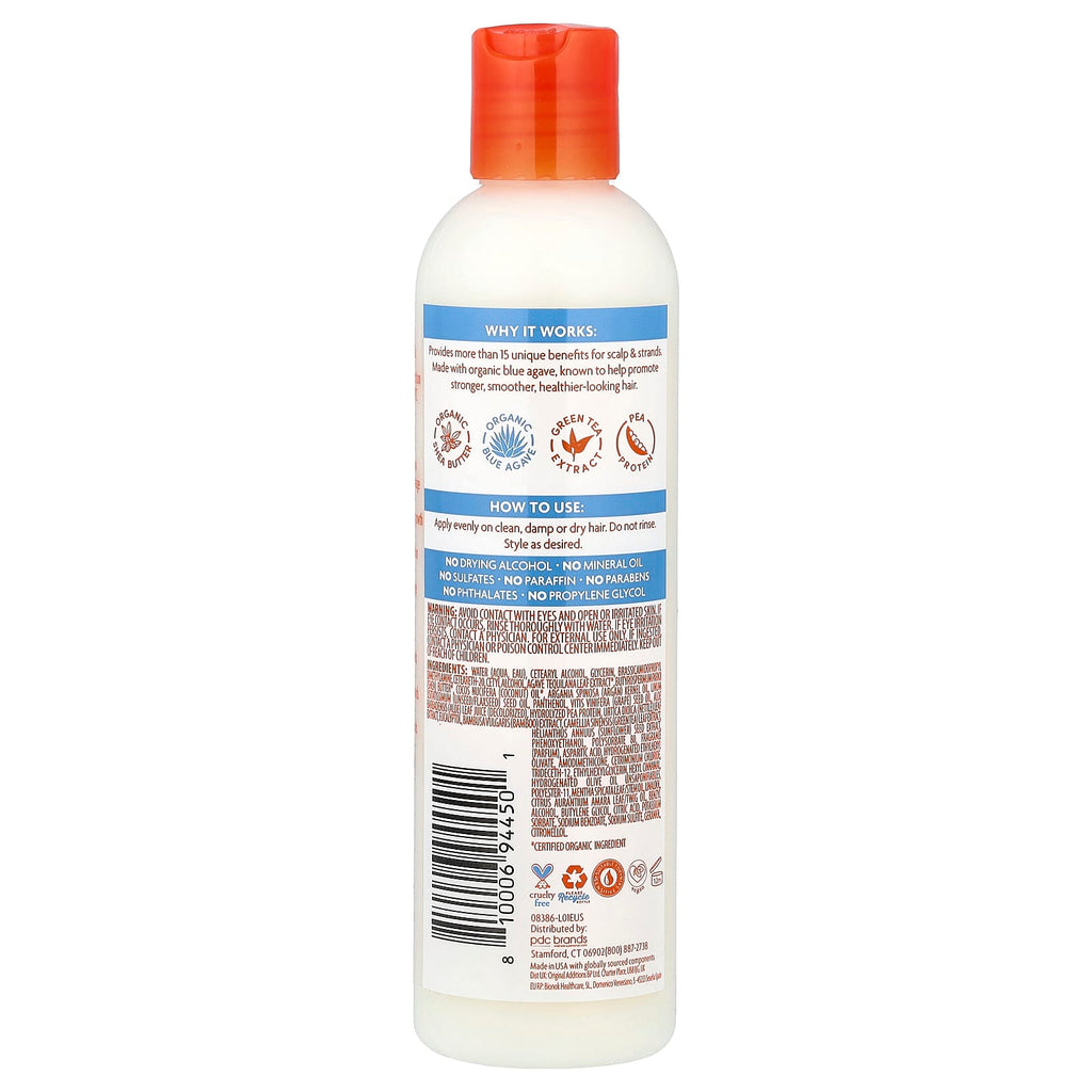 Cantu, Weightless, 15+ Benefits Daily Leave In, For Waves and Curls, 8 fl oz (236 ml)