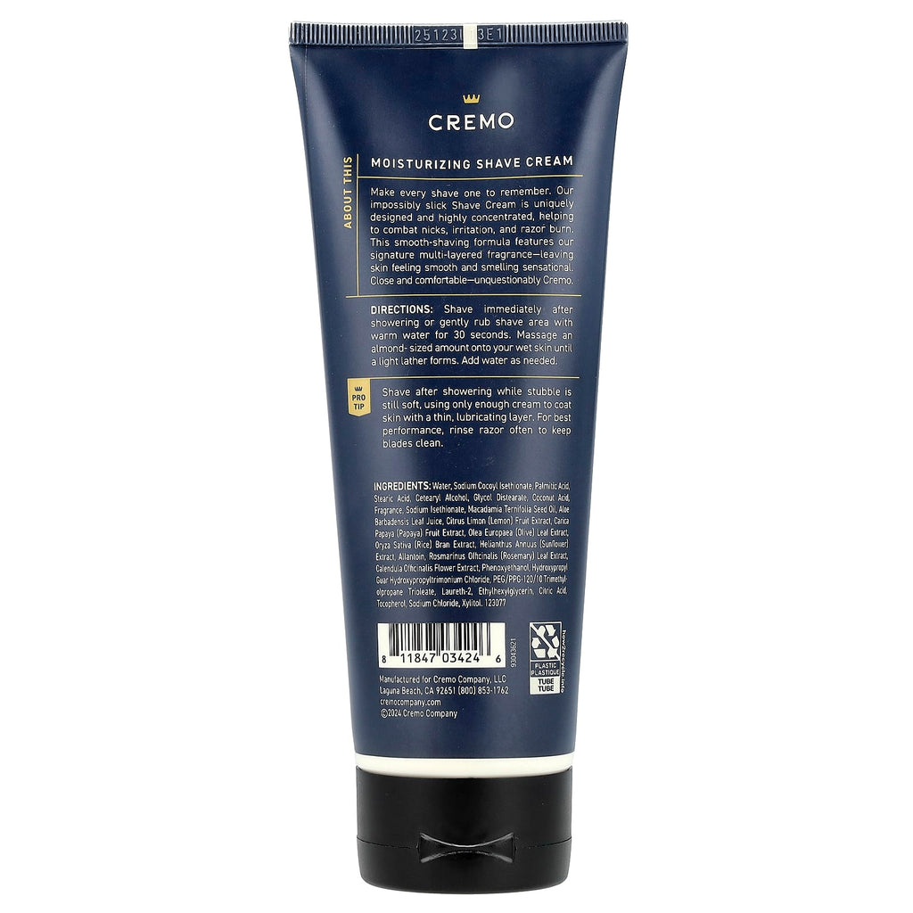 Cremo, Shave Cream, Palo Santo, 6 fl oz (177 ml)
