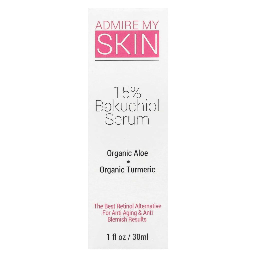Admire My Skin, 15% Bakuchiol Serum, 1 fl oz (30 ml)