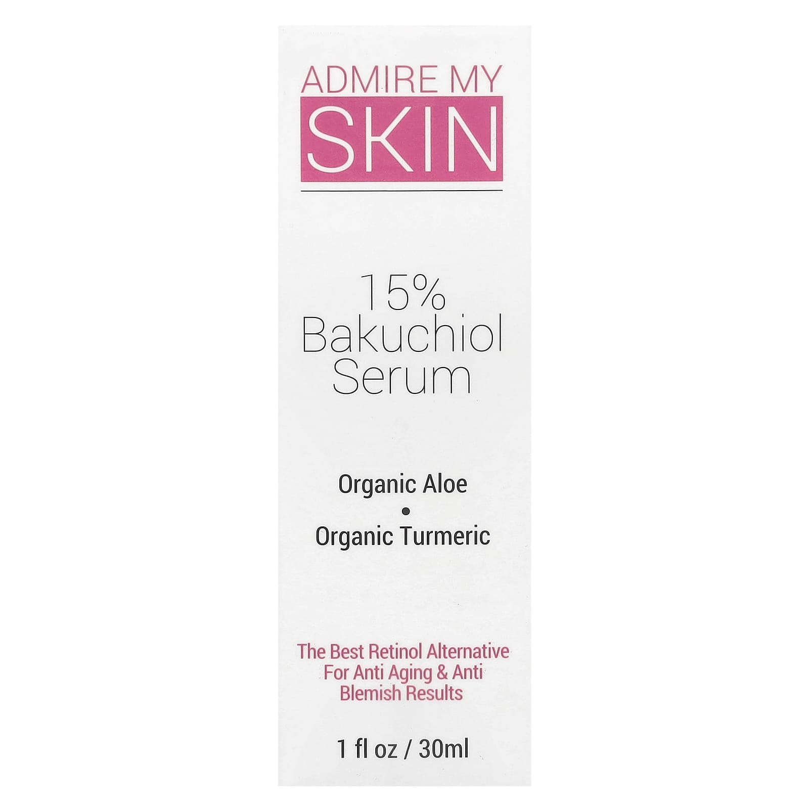 Admire My Skin, 15% Bakuchiol Serum, 1 fl oz (30 ml)