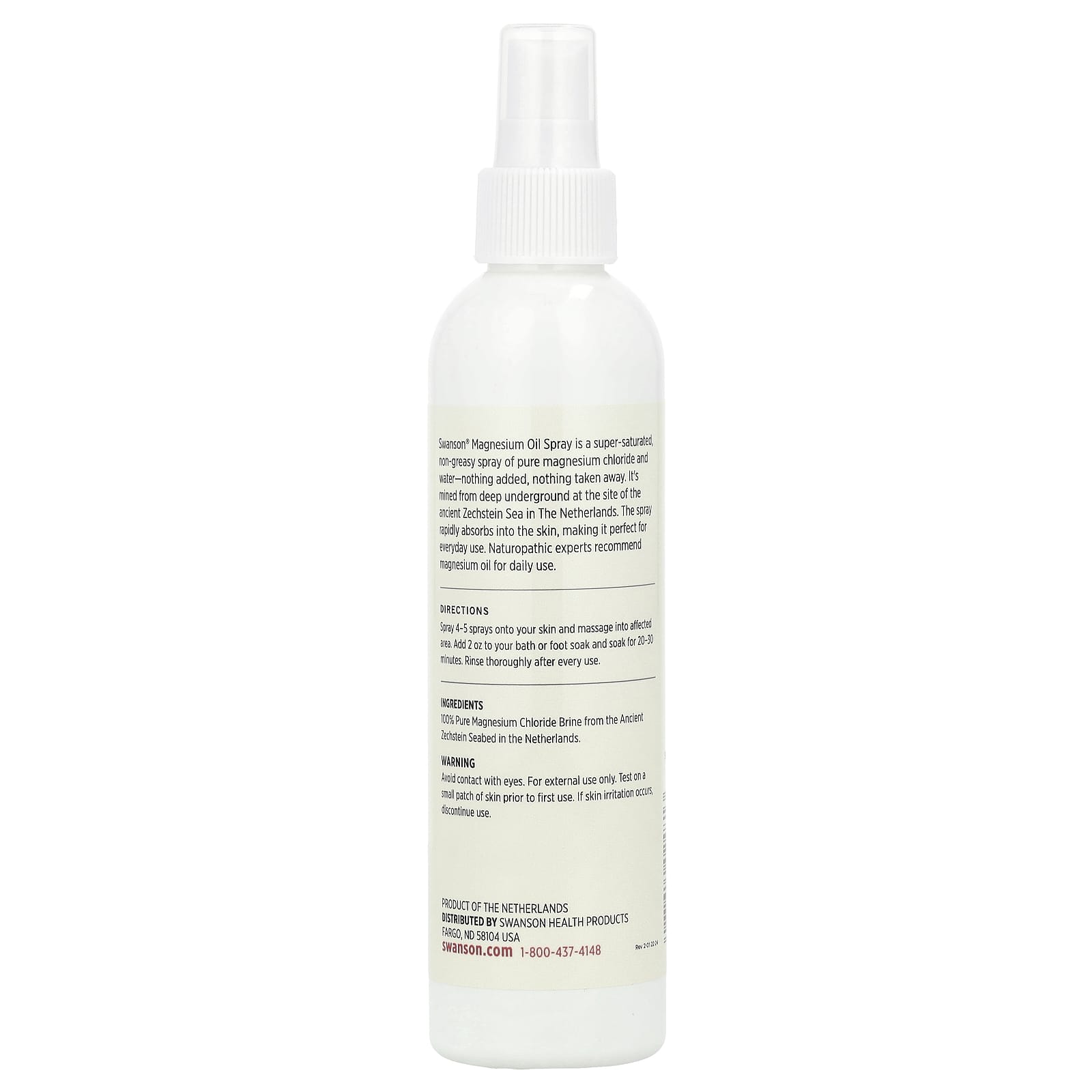Swanson, Magnesium Oil, 8 fl oz (237 ml)