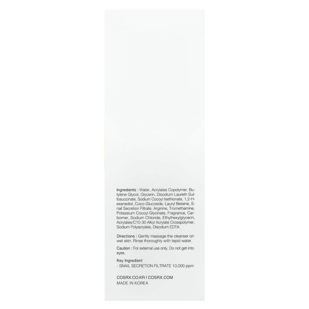 CosRx, Advanced Snail Mucin Gel Cleanser, 5.07 fl oz (150 ml)