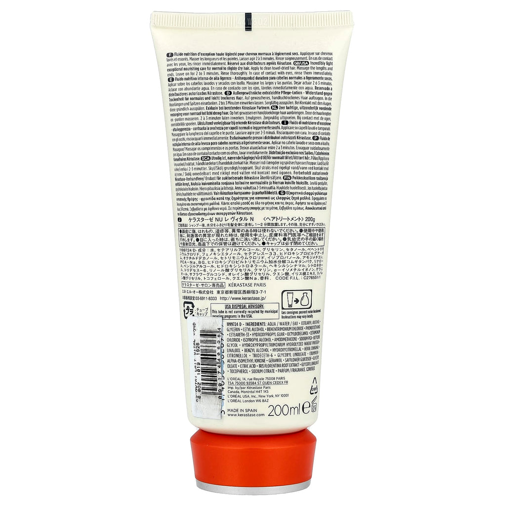 Kerastase, Nutritive, Incredibly Light Exceptional Nutrition Care, For Normal to Slightly Dry Hair, 6.8 fl oz (200 ml)