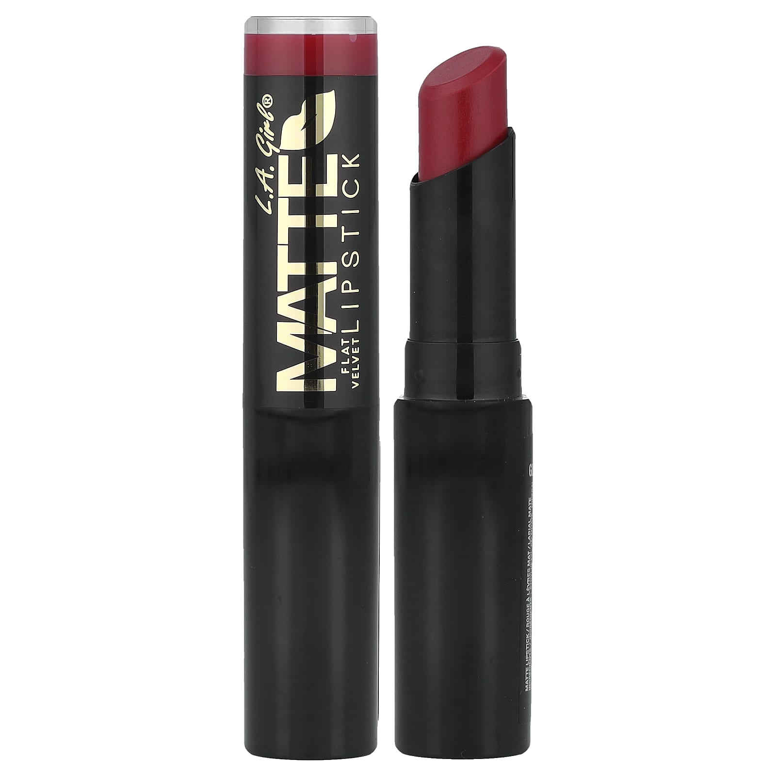 L.A. Girl, Matte Flat Velvet Lipstick, GLC810 Bite Me, 0.10 oz (3 g)