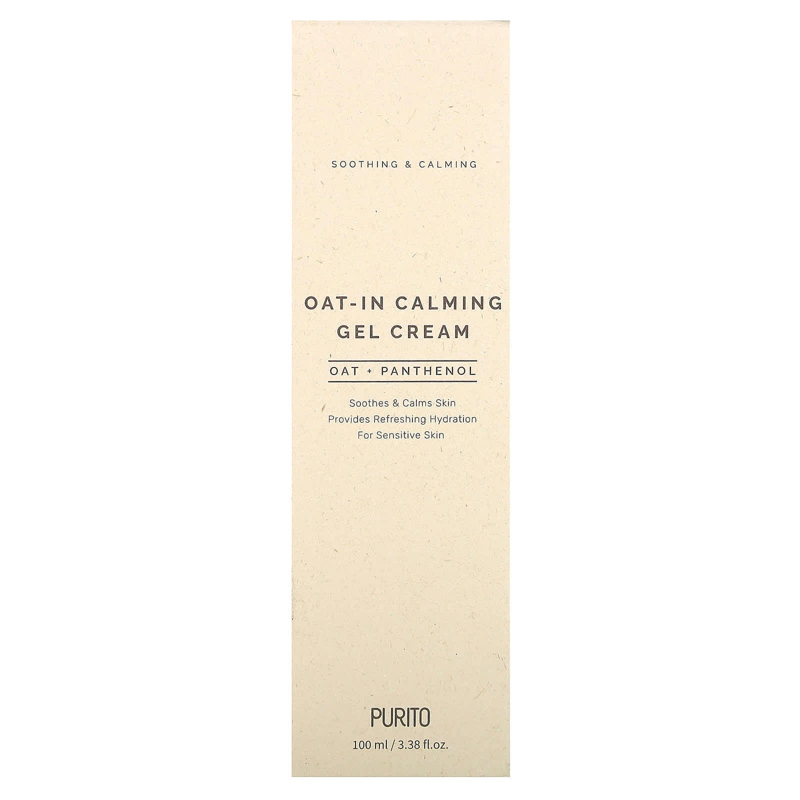 Purito, Oat-In Calming Gel Cream, 3.38 fl oz (100 ml)