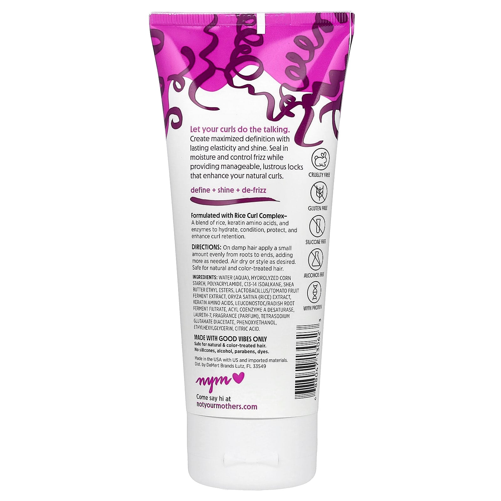 Not Your Mother's, Curl Talk®, Defining Cream, For All Curl Types, 6 fl oz (177 ml)