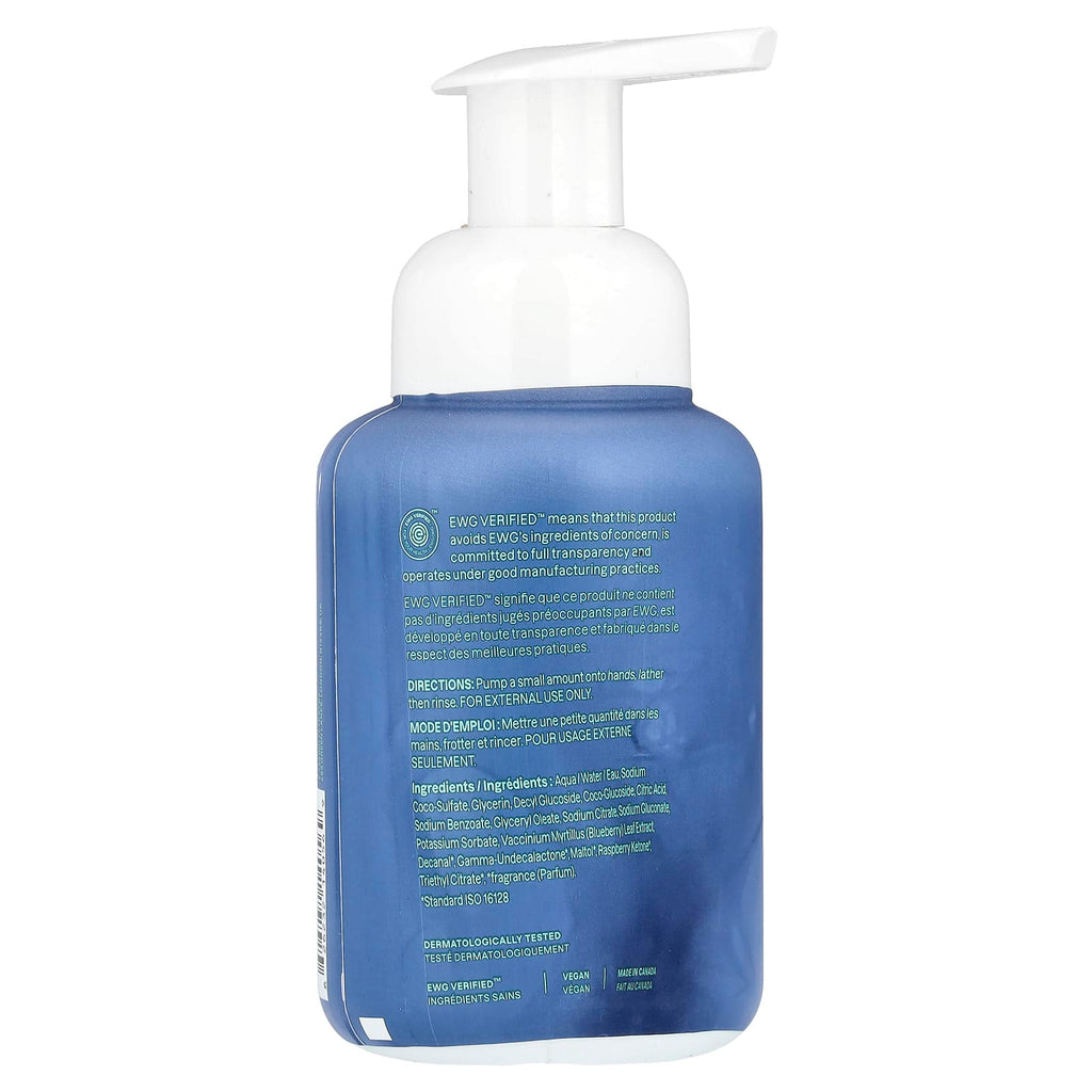 ATTITUDE, Little Leaves™, Foaming Hand Soap, Blueberry, 10 fl oz (295 ml)