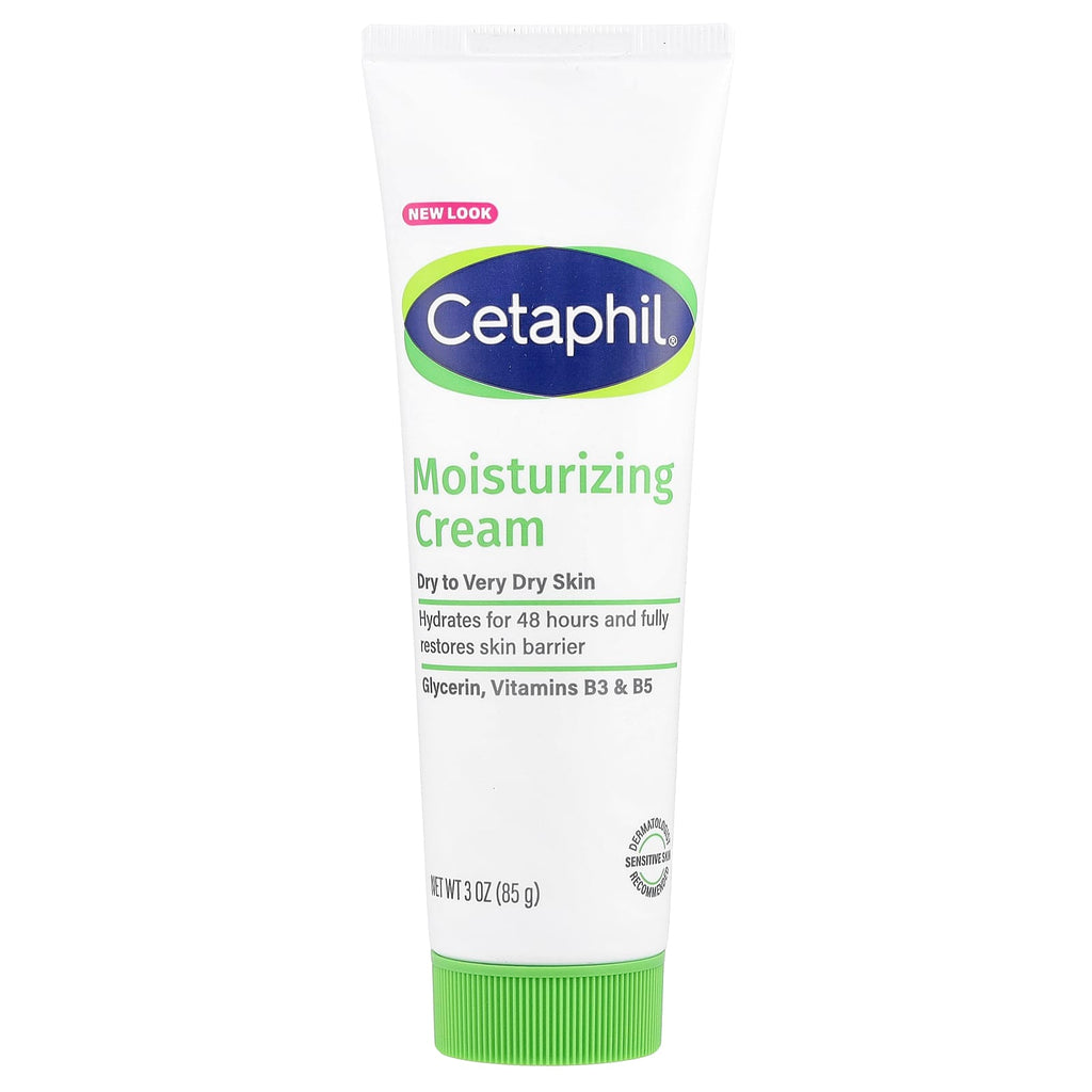 Cetaphil, Moisturizing Cream, Fragrance Free, 3 oz (85 g)