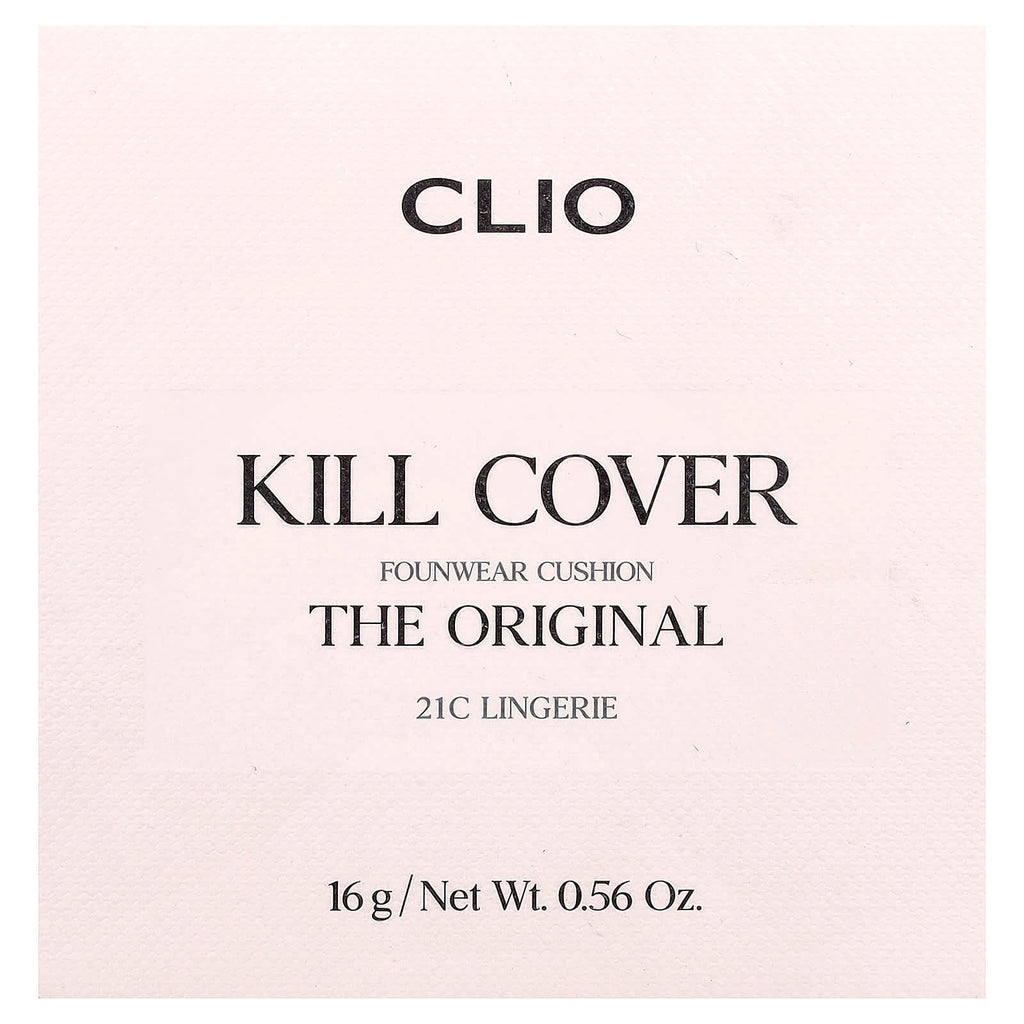 Clio, Kill Cover FounWear Cushion, 21C Lingerie, 0.56 oz (16 g)