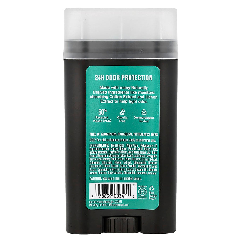 Every Man Jack, Deodorant, Aluminum Free, Sea Salt + Citrus, 3 oz (85 g)