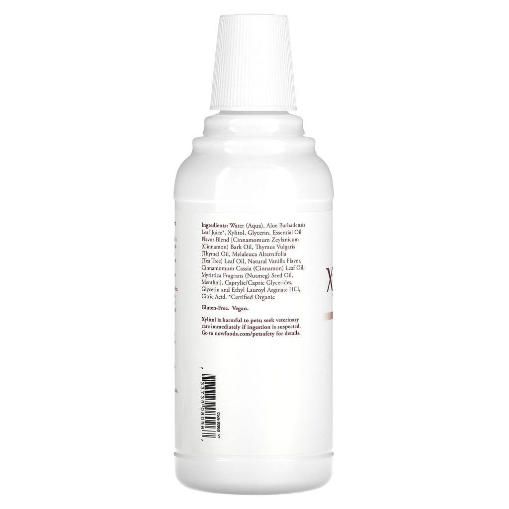 NOW Foods, Solutions, XyliWhite Mouthwash, Cinnafresh, 16 fl oz (473 ml)