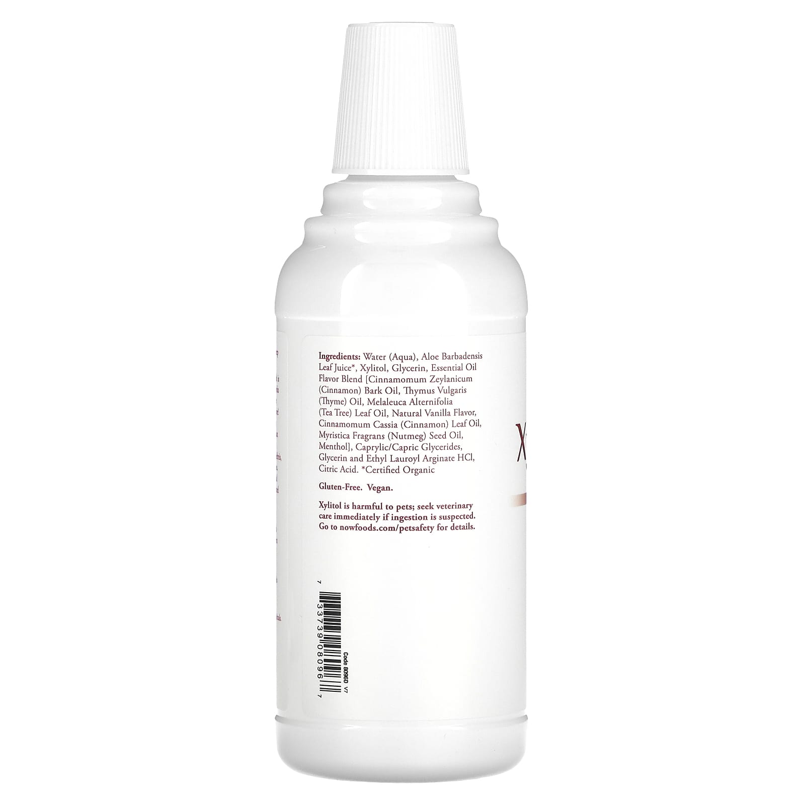 NOW Foods, Solutions, XyliWhite Mouthwash, Cinnafresh, 16 fl oz (473 ml)