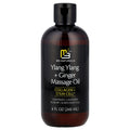 M3 Naturals, Ylang Ylang + Ginger Massage Oil, 8 fl oz (240 ml)