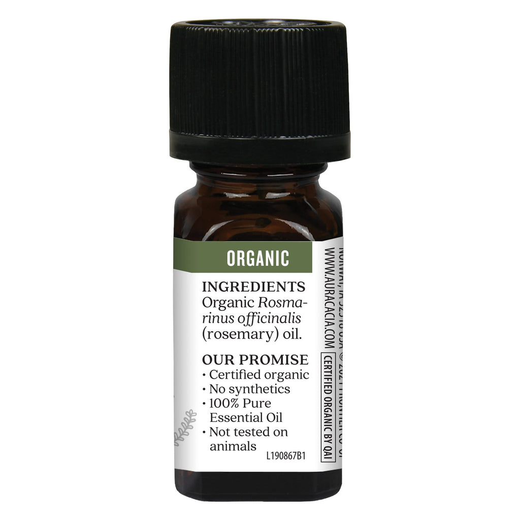 Aura Cacia, Pure Essential Oil, Rosemary Verbenone, 0.25 fl oz (7.4 ml)