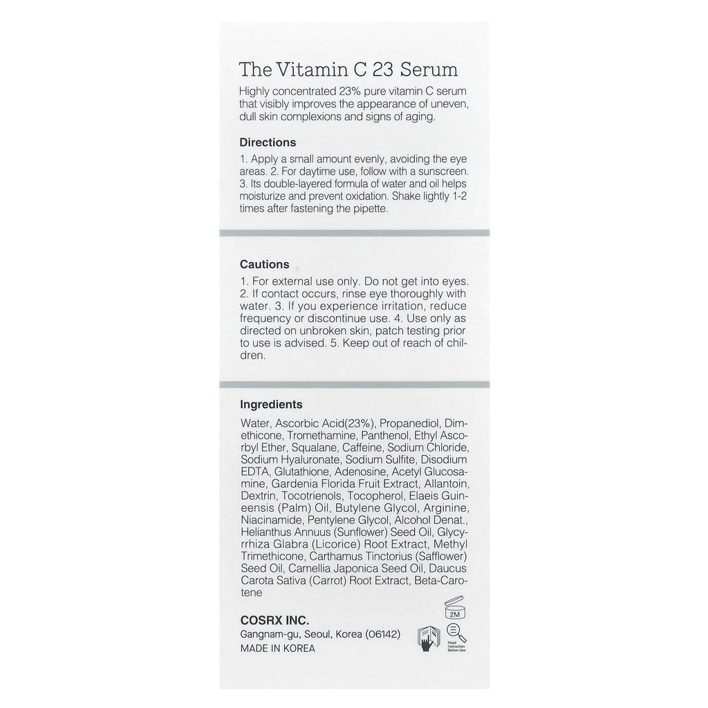 CosRx, The Vitamin C 23 Serum, 0.7 oz (20 g)