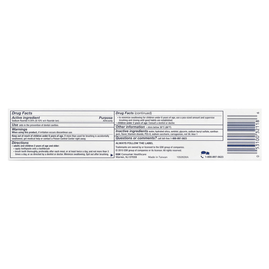 Aquafresh, Triple Protection® Fluoride Toothpaste, Cavity Protection, Cool Mint, 5.6 oz (158.8 g)