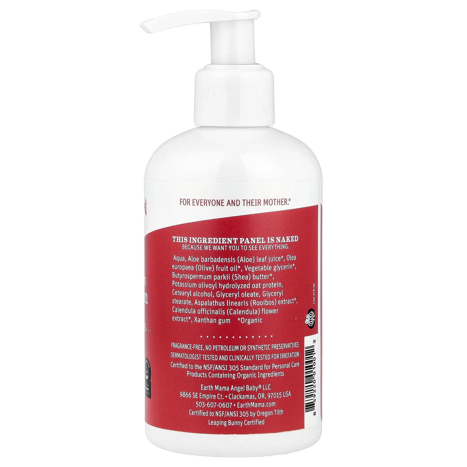 Earth Mama, Baby Lotion, Simply Non-Scents, 8 fl oz (240 ml)