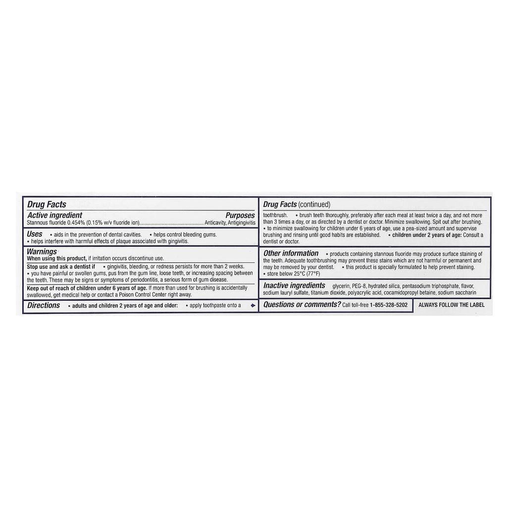 Parodontax, Daily Fluoride Anticavity And Antigingivitis Toothpaste, Whitening, 3.4 oz (96.4 g)