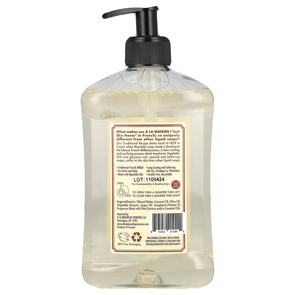 A La Maison de Provence, Liquid Soap For Hand & Body, Citrus Blossom, 16.9 fl oz (500 ml)