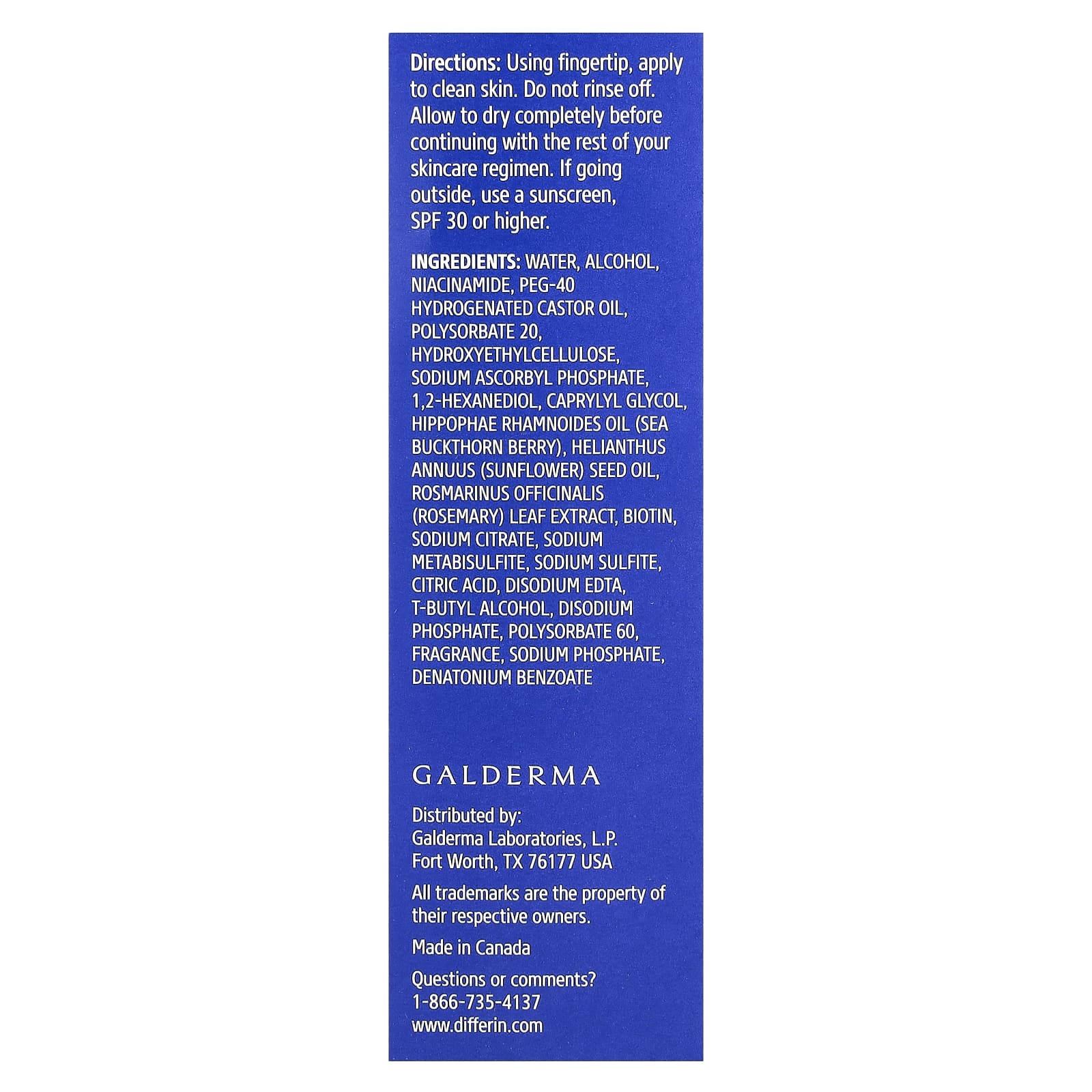 Differin, Dark Spot Correcting Serum, 1 fl oz (30 ml)