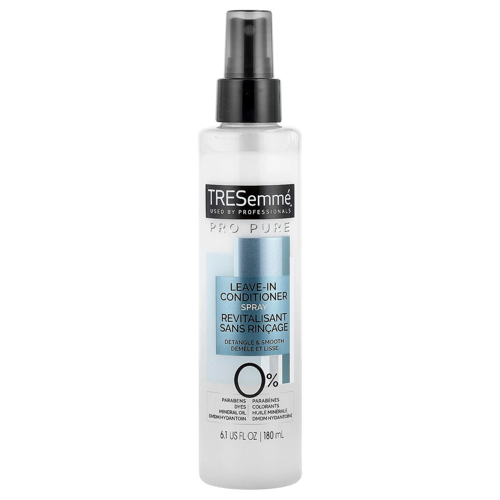 TRESemmé, Pro Pure Leave-in Conditioner Spray, Detangle & Smooth, 6.1 fl oz (180 ml)