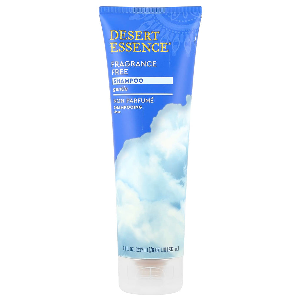 Desert Essence, Shampoo, Fragrance Free, 8 fl oz (237 ml)