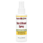 NutriBiotic, Skin & Wound Spray with Grapefruit Seed Extract, 4 fl oz (118 ml)