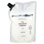 The Unscented Company, Lotion, Hands + Body, Refill, Fragrance Free, 33.8 fl oz (1 l)