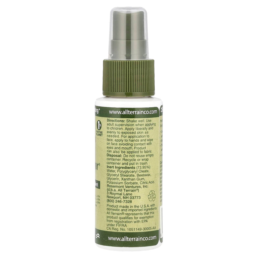 All Terrain, Herbal Armor®, Natural Insect Repellent, 2 fl oz (59 ml)