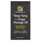 M3 Naturals, Ylang Ylang + Ginger Massage Oil, 8 fl oz (240 ml)