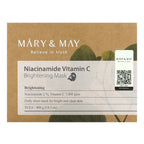 Mary & May, Niacinamide Vitamin C, Brightening Beauty Mask, 30 Sheets, 14.1 oz (400 g)