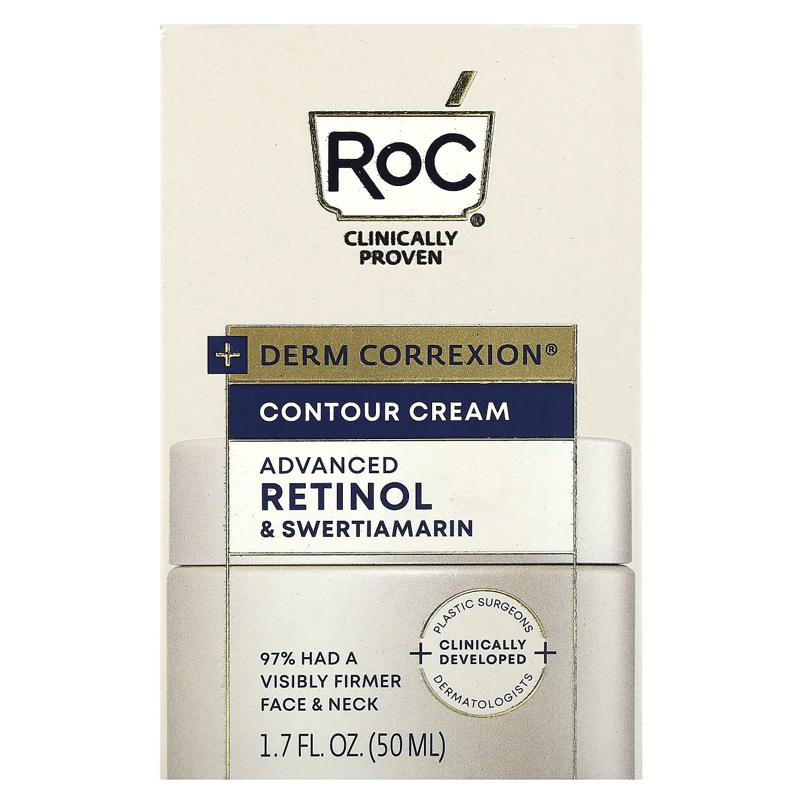 RoC, Derm Correxion, Contour Cream, 1.7 fl oz (50 ml)