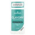 Zion Health, Bold, ClayDry Deodorant, Eucalyptus Mint, 2.8 oz (80 g)