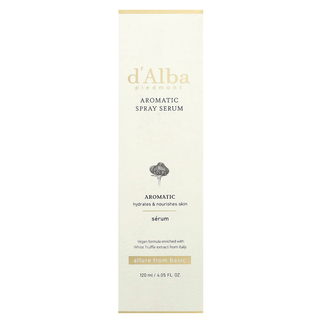 d'Alba, Aromatic Spray Serum, 4.05 fl oz (120 ml)