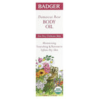 Badger, Damascus Rose Body Oil, 4 fl oz (118 ml)