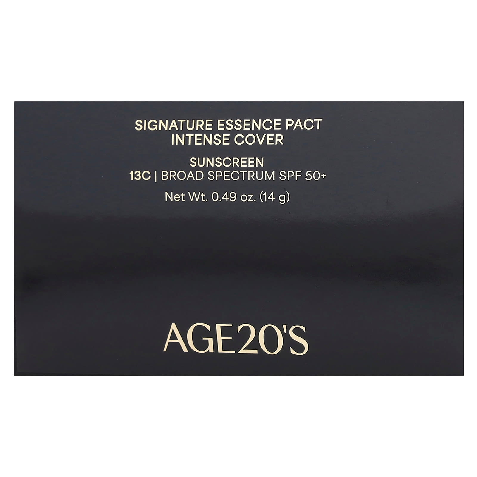 AGE20'S, Signature Essence Pact, Intense Cover, SPF 50+, 13C, 0.49 oz (14 g)